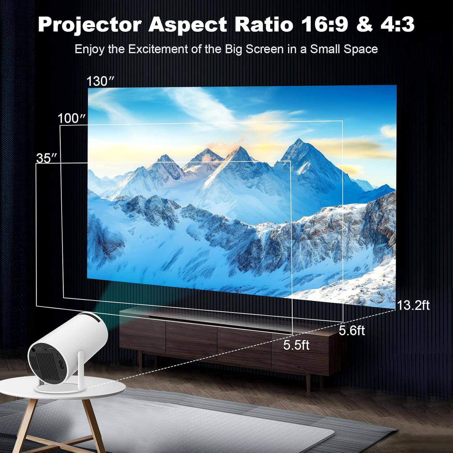 Cinematic Magic Mini Projector™